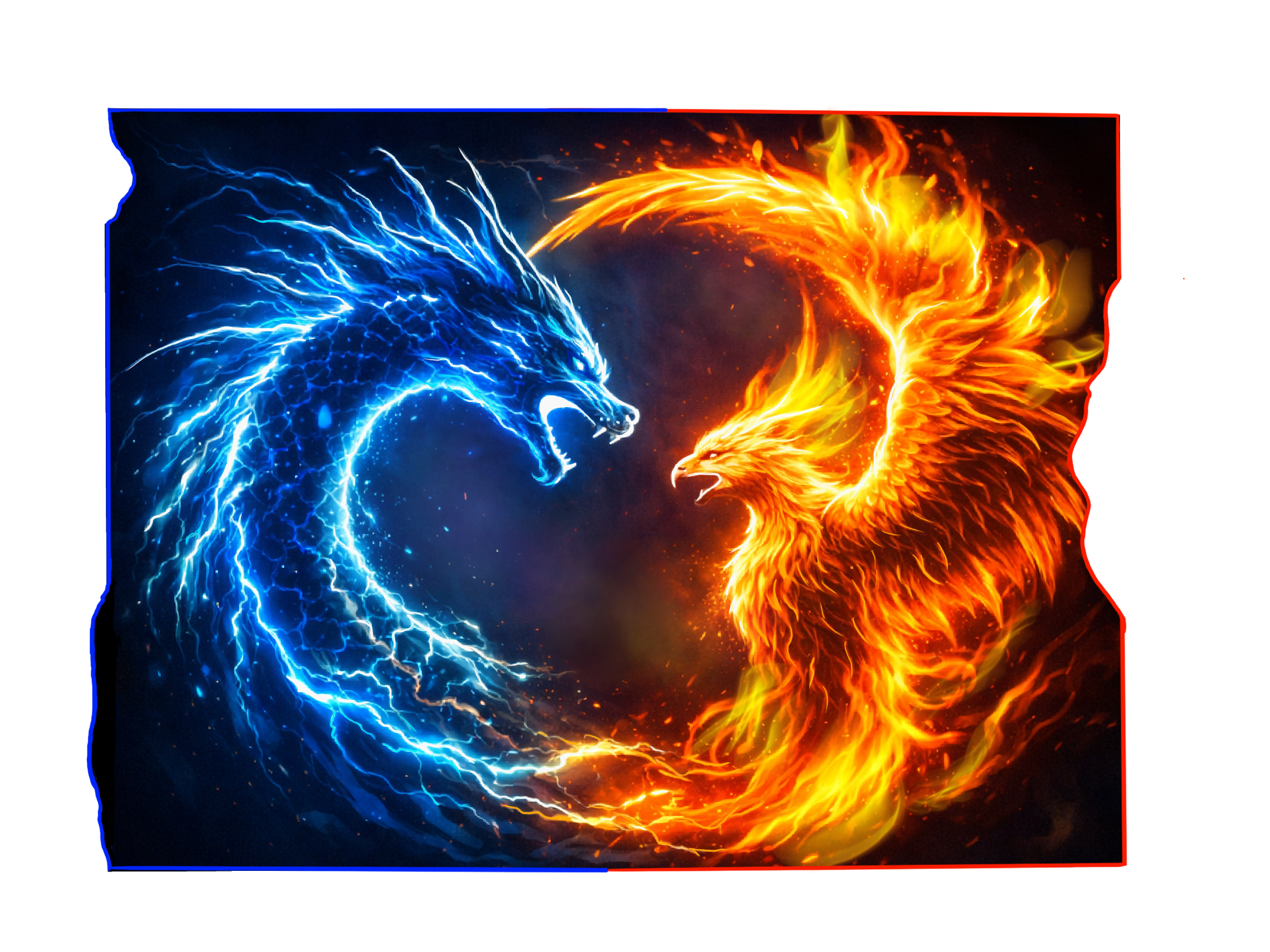 Tee Dualité — Dragon
